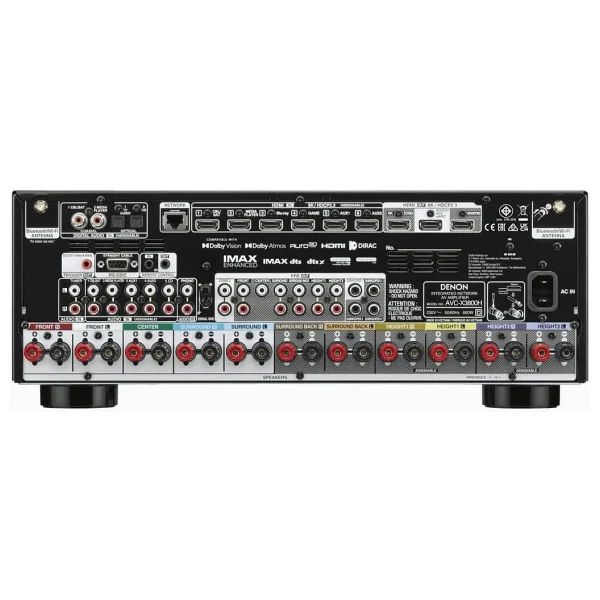 Denon AVC-X3800H 8K 9.4 Kanal Receiver Amplifikatör - Görsel 2