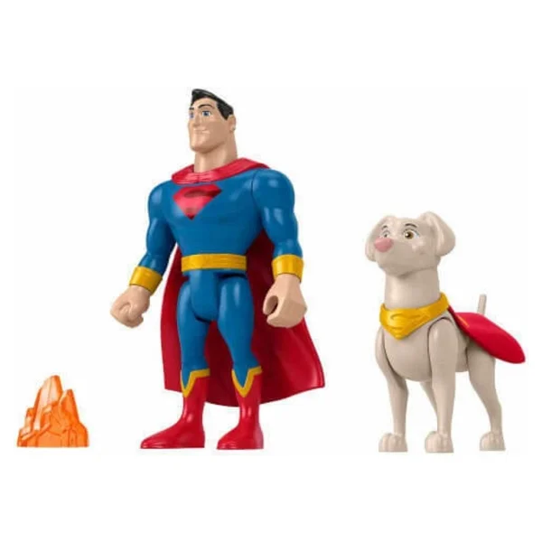 Fisher Price DC League of Super Pets Superman & Krypto HGL02 - Görsel 6