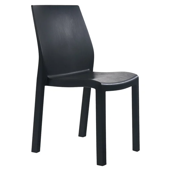 Papatya Yummy Sandalye Teak - Plastik Bahçe Sandalyesi - Bej - Görsel 5
