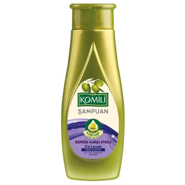 Komili 2'si 1 Arada Kepeğe Karşı Şampuan 500 ml - Görsel 2
