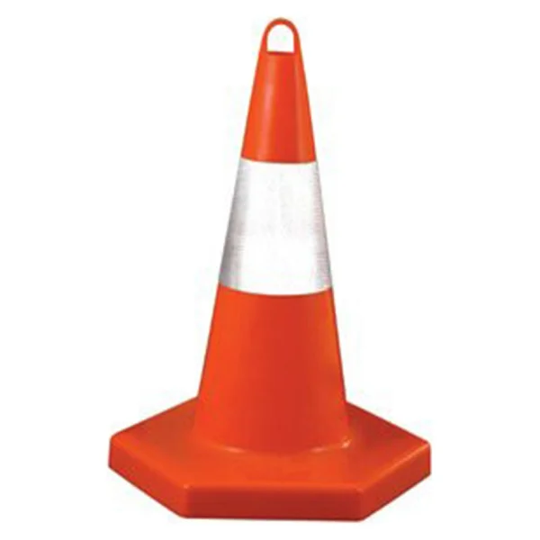 MFK Plastik MFK3152 Kırılmaz 52 cm Trafik Konisi - Görsel 2
