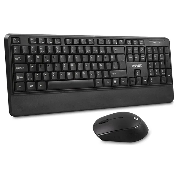 Everest KM-6176 Kablosuz Klavye Mouse Seti - Görsel 3