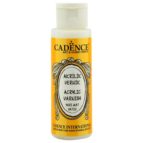 Cadence Su Bazlı Vernik 70 Ml. Yarı Mat - Görsel 2