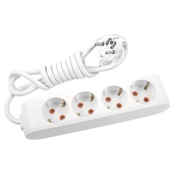 Viko Multi-let 90113402 Topraklı Beyaz 2 m 4'lü Priz - Görsel 3