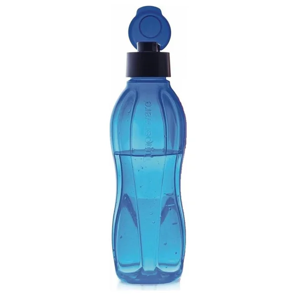Tupperware Eco Şişe Nar Çiçeği Pratik Kapak 500 ml Suluk - Görsel 7