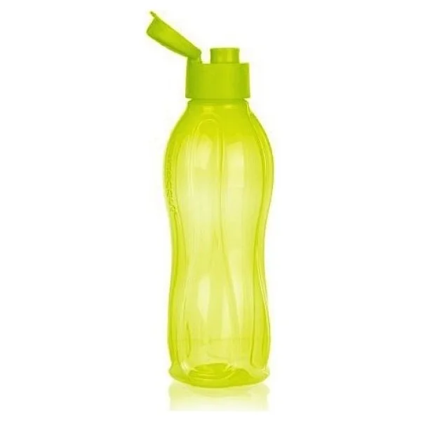Tupperware Eco Şişe Nar Çiçeği Pratik Kapak 500 ml Suluk - Görsel 4