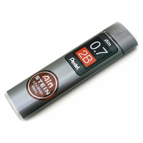 Pentel Ain Stein Min Kalem Ucu 0.7 mm 2B - Görsel 2