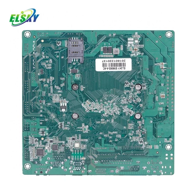 Elsky J1800 X79 1600 MHz Dahili Mini ITX Anakart EM6800-2COM - Görsel 3