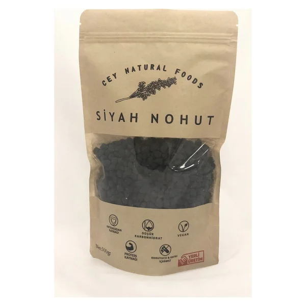 Cey Natural Foods Siyah Nohut 500 gr - Görsel 3