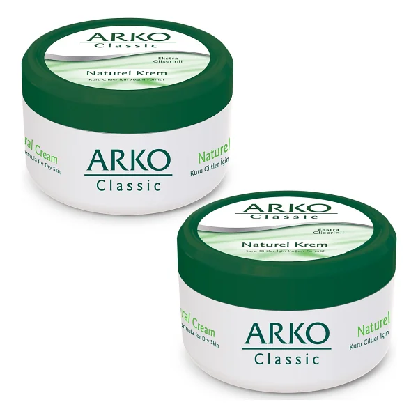 Arko Classic Naturel Krem 300 + 100 ml - Görsel 3