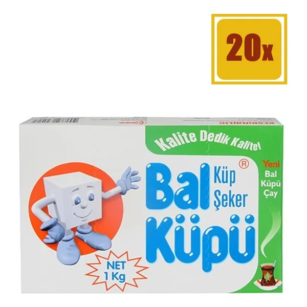 Bal Küpü Küp Şeker 1000 gr 20'li Set - 1 kg - Görsel 4