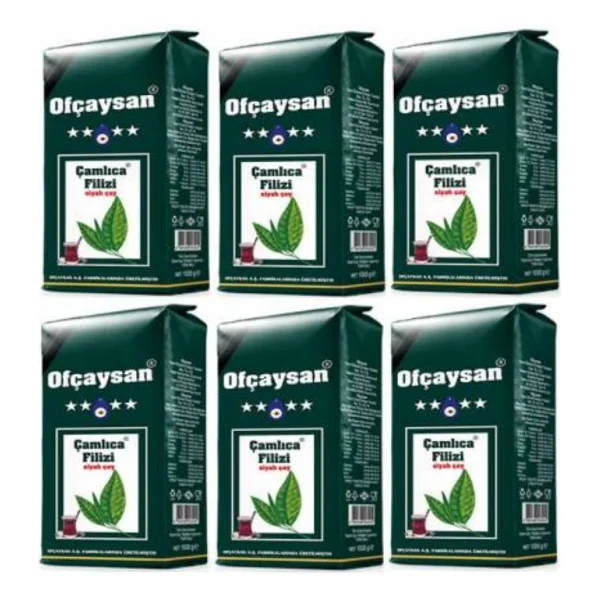 Ofçaysan Çamlıca Filizi 1 kg 6'lı Çay - Görsel 6