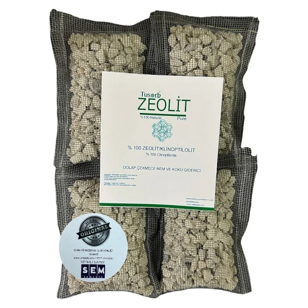 Tusorb Zeolit Koku Ve Nem Alıcı Taşlar 4 Lü Paket (4x100GR) - Görsel 6