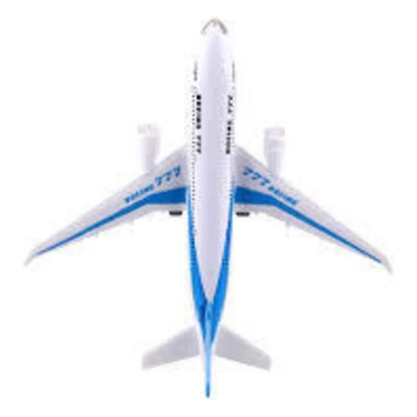 Happy Toys Çek Bırak Metal Sesli Işıklı Süper Uçak - Renkli - Görsel 3