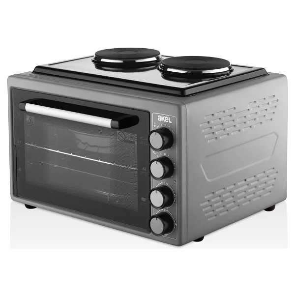 Akel AF382 Plateli Ocaklı 38 lt Midi Fırın - Görsel 5