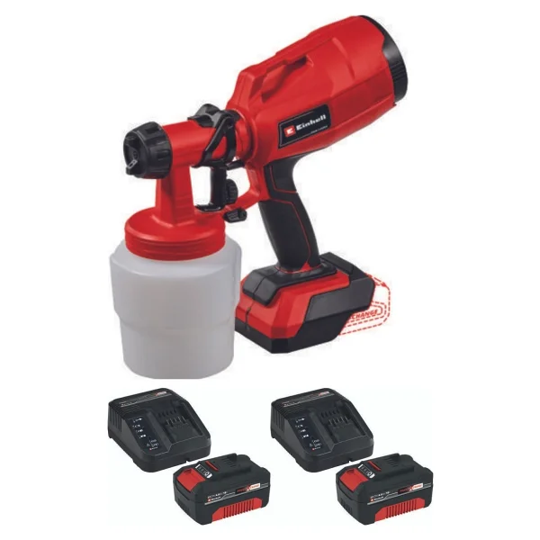Einhell TC-SY 18/60 Lİ Çift Akülü 4 Ah Boya Tabancası - Görsel 2
