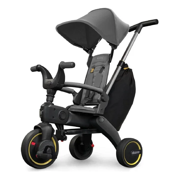 Doona Liki Trike Tek Parça Katlanır 3 Tekerlekli Bebek Bisikleti S3 Mavi - Görsel 9