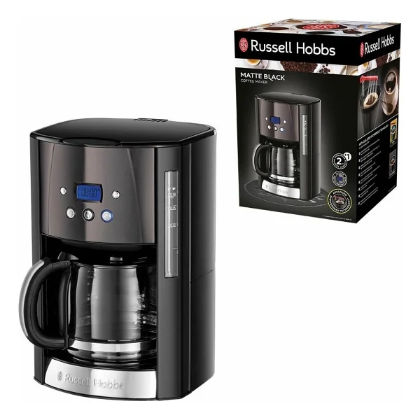Russell Hobbs 26160-56 Matte Black Dijital Filtre Kahve Makinesi - Görsel 4