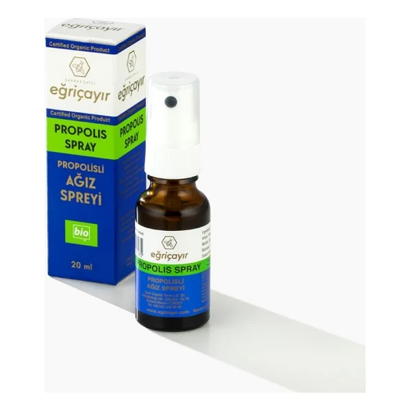 Eğriçayır Organik Propolis Ağız Spreyi 20 ml - Görsel 2
