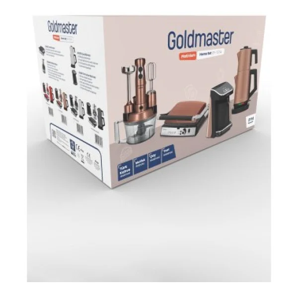 Goldmaster Platinium Antrasit 24 Parça Elektronik Çeyiz Seti - Görsel 2