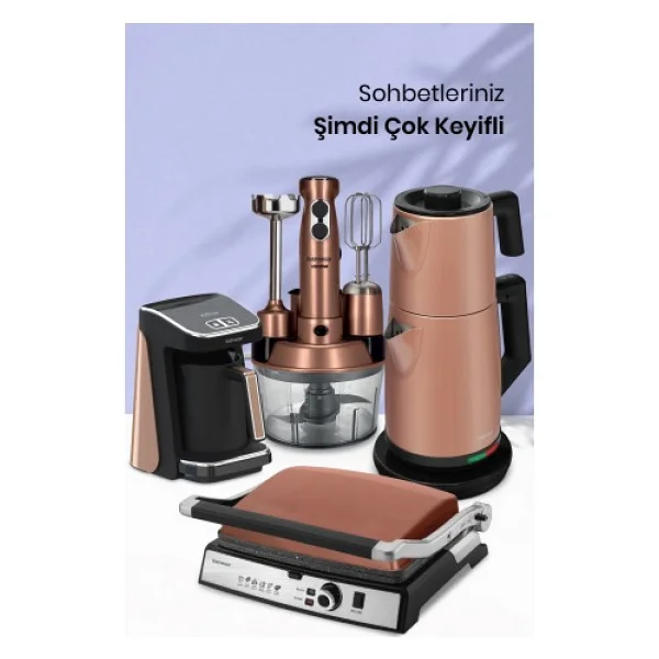 Goldmaster Platinium Gold 24 Parça Elektronik Çeyiz Seti - Görsel 7