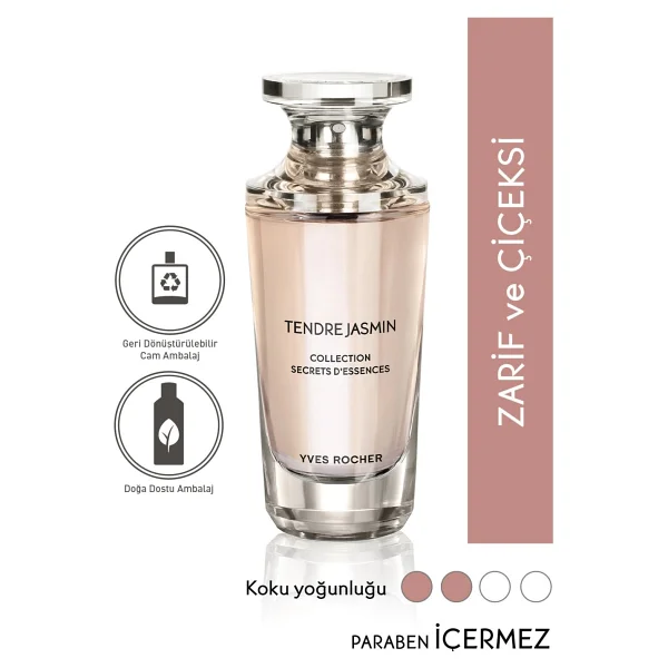 Yves Rocher Tendre Jasmin EDP 50 ml Kadın Parfüm - Görsel 6