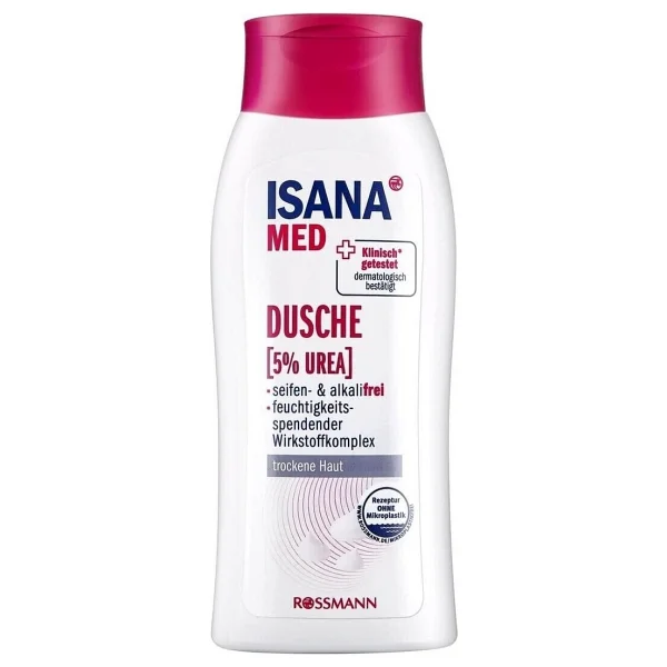 Isana Med Nemlendirici Duş Jeli %5 Ure 250 ml - Görsel 4