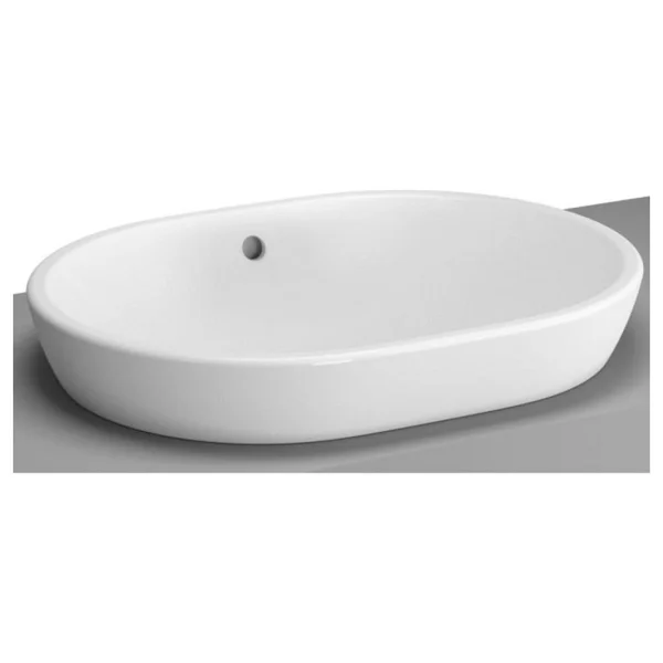 Vitra Metropole 5942B003-0012 60 cm Oval Çanak Lavabo - Görsel 3