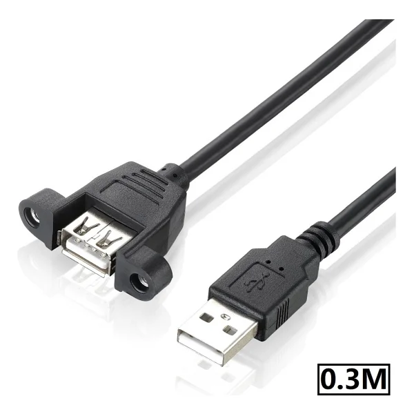 Alfais 4884 0.3 m USB 2.0 Uzatma Kablosu - Görsel 2