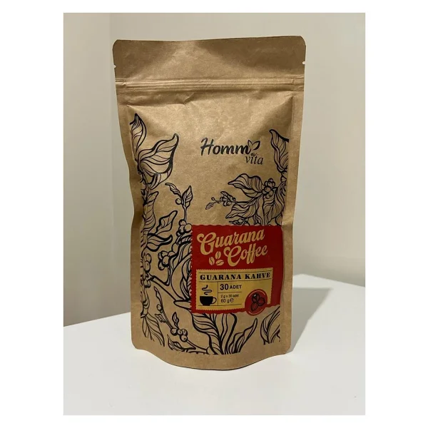 Homm Vita Guarana Kahve 30'lu - Cafe Crema - 30 Adet - Görsel 2