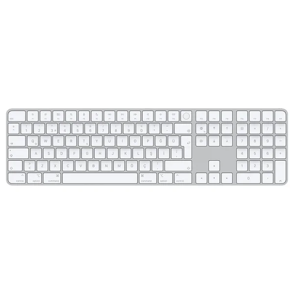 Apple Magic Keyboard Sayısal Tuş Takımlı MK2C3TQ/A Türkçe Q Kablosuz Klavye - Görsel 6
