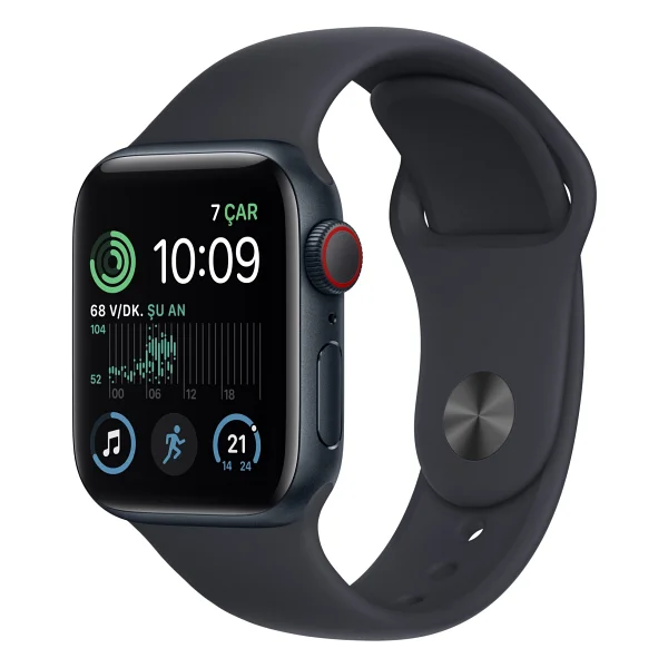 Apple Watch SE 2 GPS + Cellular 40mm Spor Kordon Akıllı Saat - Görsel 6