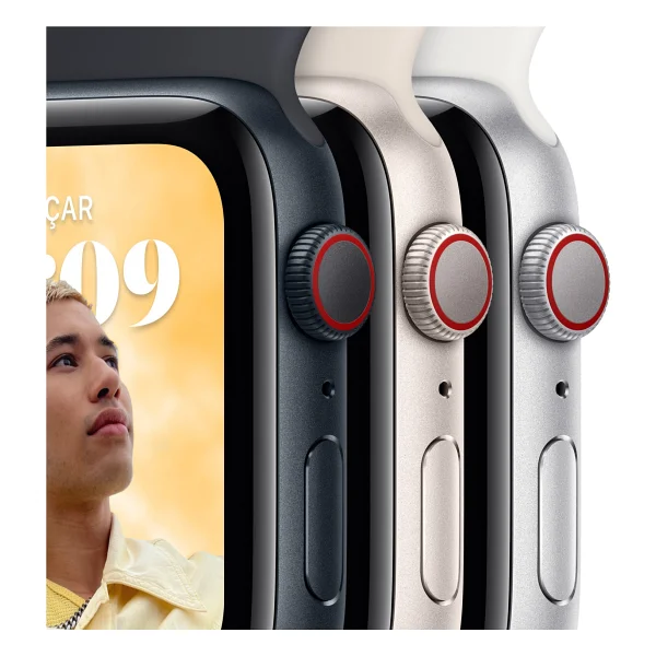 Apple Watch SE 2 GPS + Cellular 40mm Spor Kordon Akıllı Saat - Görsel 3