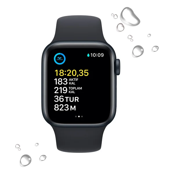 Apple Watch SE 2 GPS + Cellular 40mm Spor Kordon Akıllı Saat - Görsel 4