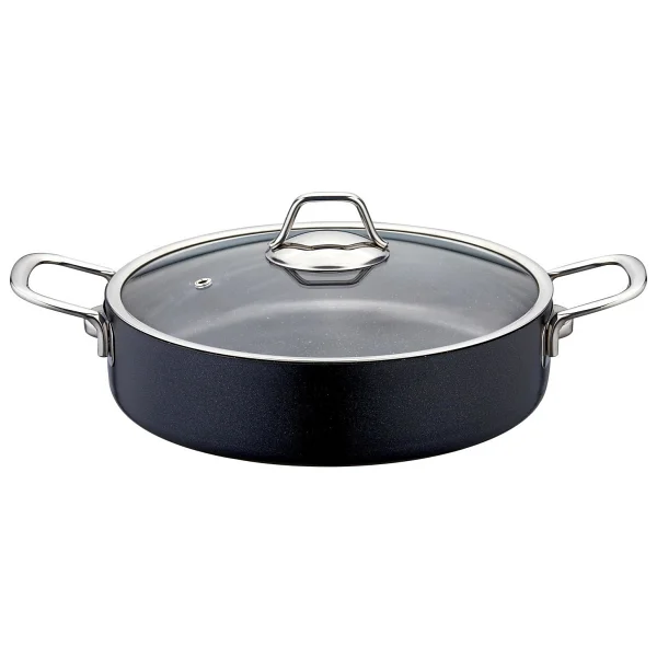 Evimsaray Zest Gusto 36 cm Basık Granit Tencere - Görsel 2