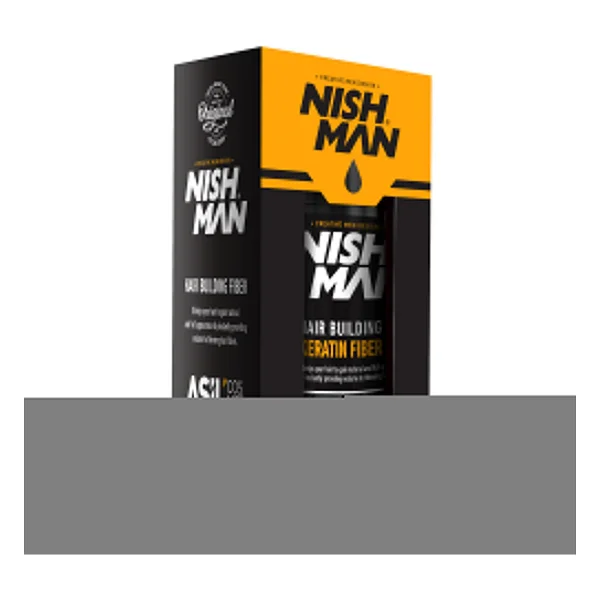 NISHMAN Saç Dolgunlaştıcı Keratin Fiber ( Black ) 21Gr - Siyah - Görsel 2