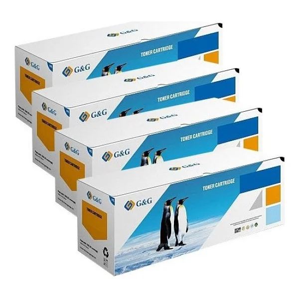 Canon i-Sensys MF641CW CRG054 CMYK 4 Renk Muadil Toner Seti - Görsel 2