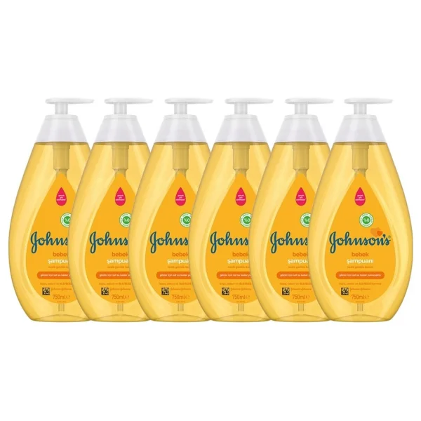 Johnson's Baby Bebek Şampuanı 750 ml 6 Adet - Görsel 3