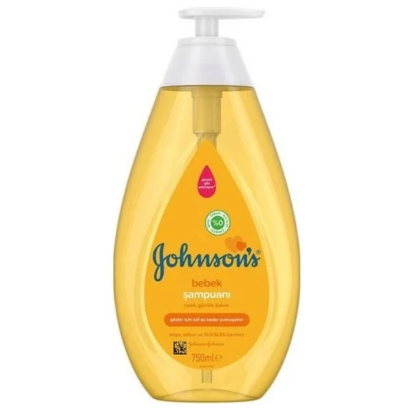 Johnson's Baby Bebek Şampuanı 750 ml 6 Adet - Görsel 2