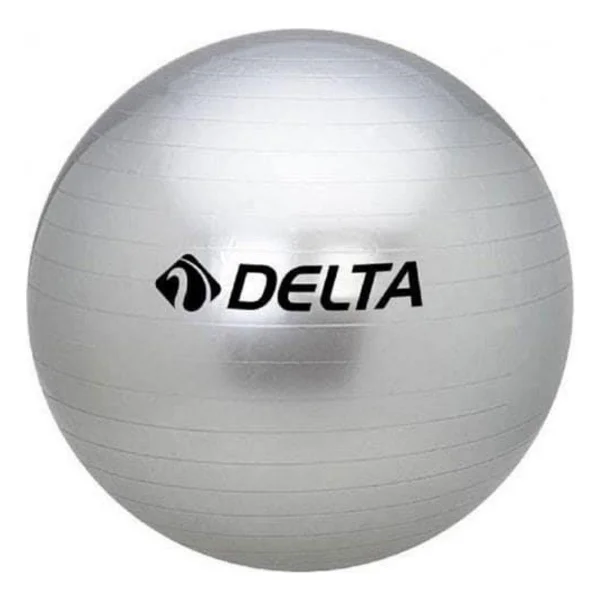Delta 65 cm Dura-Strong Deluxe Gümüş Pilates Topu (Pompasız) - Görsel 5