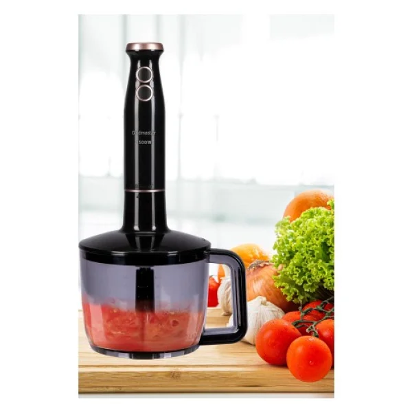 Goldmaster GM-7273 Bestmax Siyah Gold 1500 W Blender Seti - Görsel 4