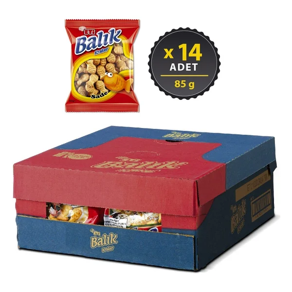 Eti 85 gr 14'lü Paket Balık Kraker - Görsel 2