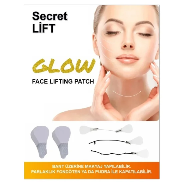 Secret Lift Glow Yüz Boyun Gerdirme Bantları 60 Adet 09901 Glow - Görsel 6