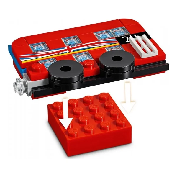 Lego London Bus Magnet 853914 - Görsel 2