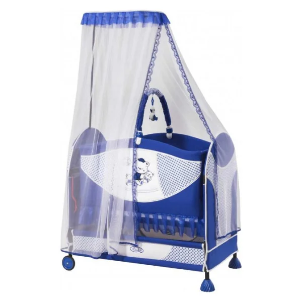 Ciciko C-1006 Lüx Bunny Sallanır Portatif Beşik Bordo - Görsel 6