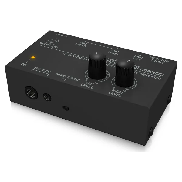 Behringer MICROMON MA400 Ultra Kompakt Monitör Kulaklık Amfisi - Görsel 3