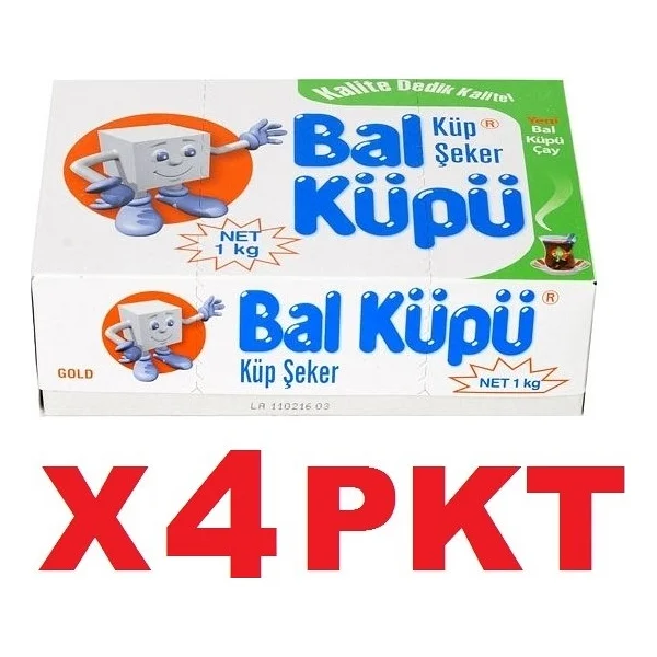 Bal Küpü Kesme Şeker 1000 gr 360'lı x 4 Paket - Görsel 2