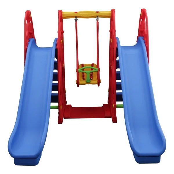 King Kids Sevimli Teddy Kaydıraklı Salıncak Set C - Görsel 4