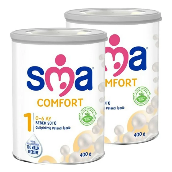 SMA Comfort 1 Bebek Sütü 400 gr 2 Adet - Görsel 2