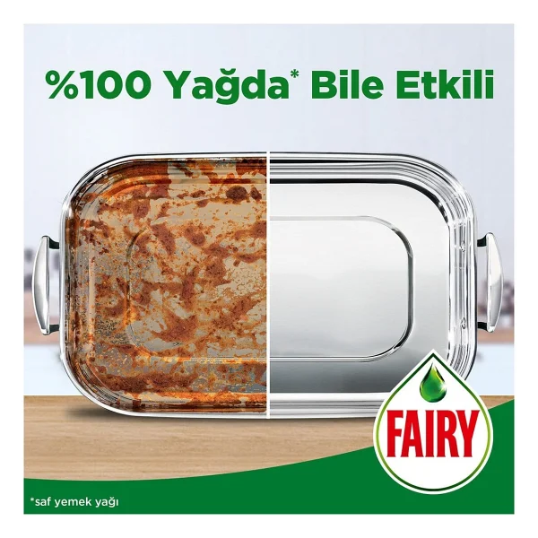 Fairy 2600 ml 2'li Limonlu Sıvı Bulaşık Deterjanı - Görsel 3